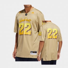 #22 Premier Strategy Arizona State Sun Devils Men Cream Jersey 697044-253