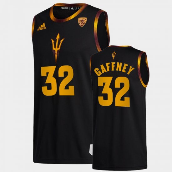 #32 Alonzo Gaffney College Basketball Sun Devils Men\'s Black Jerseys 147597-792