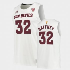 #32 Alonzo Gaffney College Basketball Sun Devils Men White Jersey 832264-759