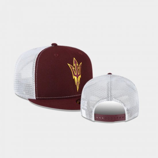 Snapback Arizona State University Mesh 9FIFTY Men\'s Burgundy Caps 595059-439