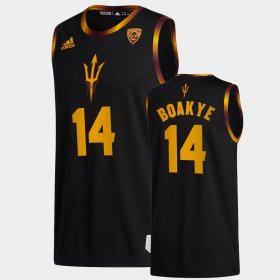 #14 Enoch Boakye College Basketball Arizona State Sun Devils Men's Black Jersey 954876-665