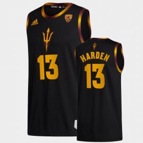 #13 James Harden College Basketball Arizona State University Alumni Mens Black Jersey 458992-779