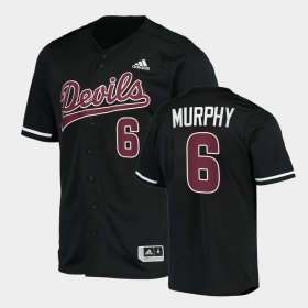 #6 Kai Murphy College Baseball Sun Devils 2022 Replica Men Black Jersey 163937-934