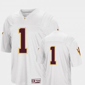 #1 College Football Arizona State Colosseum 2018 Men White Jersey 310950-882