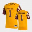 #1 DeaMonte Trayanum Premier Arizona State Sun Devils Strategy Men's Gold Jerseys 233622-984