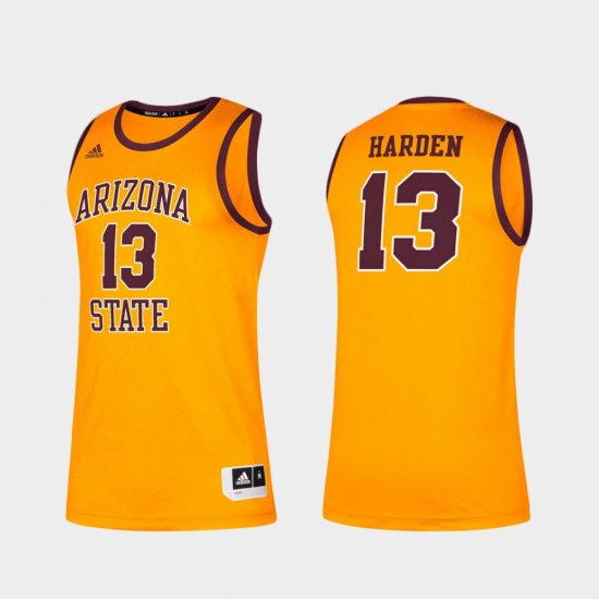 #13 James Harden Alumni Sun Devils Classic Men Gold Jerseys 710512-726