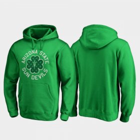 St. Patrick's Day Arizona State University Luck Tradition Fanatics Branded Men's Kelly Green Hoodies 895038-653