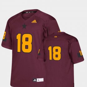 #18 College Football Arizona State Replica Youth Maroon Jerseys 579773-923